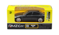 Машинка металлическая Uni-Fortune RMZ City 1:64 BMW M5, без механизмов, черный матовый цвет - 0