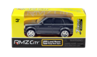 Машинка металлическая Uni-Fortune RMZ City 1:64 Land Rover Range Rover Sport, без механизмов, черный матовый цвет - 0