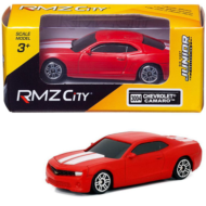 Машинка металлическая Uni-Fortune RMZ City 1:64 Chevrolet Camaro, без механизмов, цвет матовый красный - 0