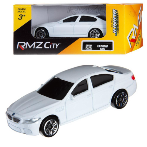 Машинка металлическая Uni-Fortune RMZ City 1:64 BMW M5, Цвет Белый - 0