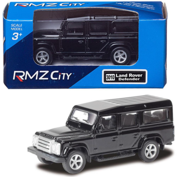 Машинка металлическая Uni-Fortune RMZ City 1:64 Land Rover Defender, Цвет Чёрный
