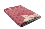 Одеяло Полушерстяное Белка розовый 40% шерсть, 47%Пан, 13%хлопок - 0