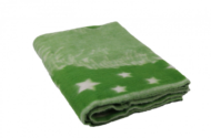 Одеяло Полушерстяное Ежик зеленый 40% шерсть, 47%Пан, 13%хлопок - 0