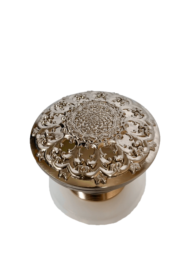 Донный клапан с переливом Milacio серебро (MC.010.SL) - 0