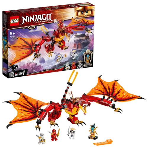 Конструктор LEGO Ninjago Атака огненного дракона - 0