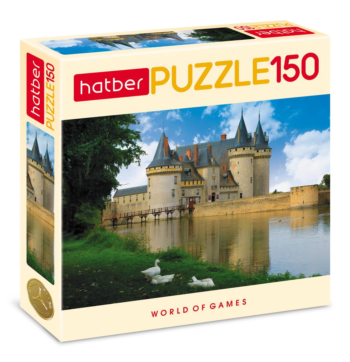 Пазл Hatber Замок с озером 150 элементов 220х330мм