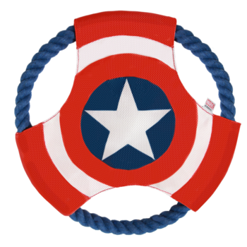 Игрушка для собак Marvel Капитан Америка "Летающий диск", 220мм