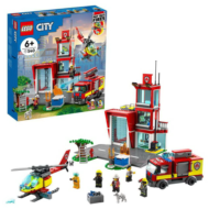 Конструктор LEGO CITY Fire Пожарная часть - 0