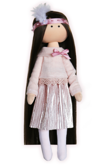 Набор для шитья куклы DIG053 "Анна (готовое тело)"