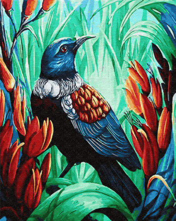 Картина по номерам GX23051 "Тропическая птичка"