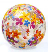 Мяч надувной INTEX 51см "Lively Print Balls"(от3х лет) цветной - 0