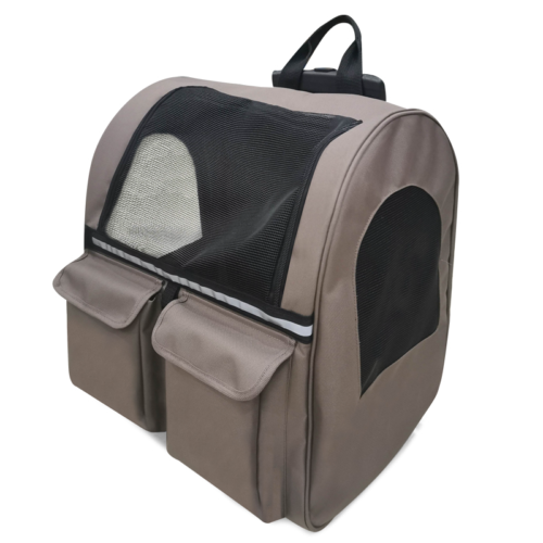 Сумка-рюкзак для животных "Путешественник" на колесах, 430*280*460мм, серия TRAVEL - 2