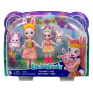 Игровой набор Mattel Enchantimals Бри Кроля с сестричкой и питомцами - 0
