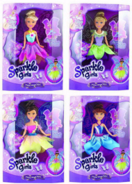 Кукла-фея Sparkle Girlz, в наборе с аксессуарами, 4 вида в ассортименте - 0