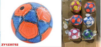Мяч футбольный Junfa 15см 5 видов