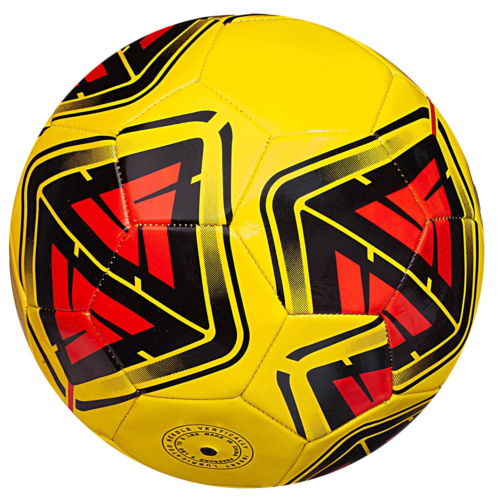 Мяч футбольный Junfa 23см желтый - 0