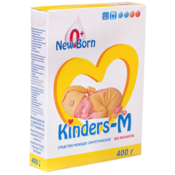 Стиральный порошок Бархiм/Бархим для детского белья с первых дней жизни Kinders-M New Born 400 г