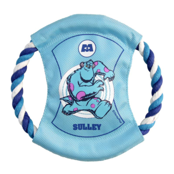 Игрушка для собак Disney Sulley - Летающий диск на веревке 19cм