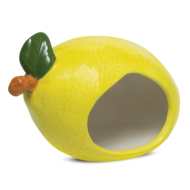 Домик для мелких животных керамический "Лимон", 120*85*80мм - 0