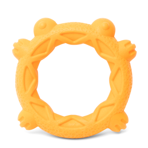 Игрушка для собак из термопластичной резины "Лягушка-кольцо", d128мм, серия AROMA - 0