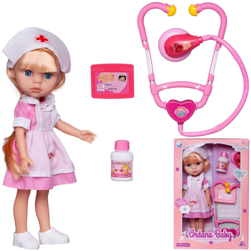 Кукла Junfa Ardana Baby Доктор блондинка 32,5 см - 0