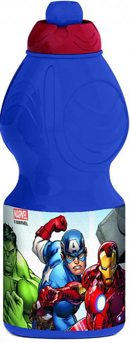 Бутылка для воды Stor Мстители Раскат грома, пластиковая, спортивная 400 мл