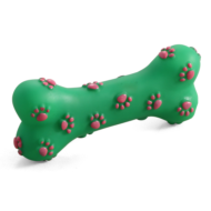 Игрушка для собак из винила - Кость с лапками 15см - 0