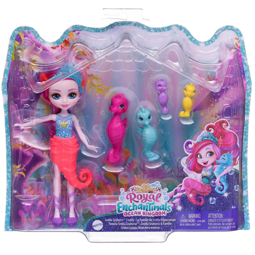 Кукла Mattel Enchantimals с 3-мя зверушками №3 - 0