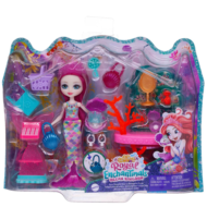 Игровой набор Mattel Enchantimals кукла+питомец с аксессуарами №1 - 0