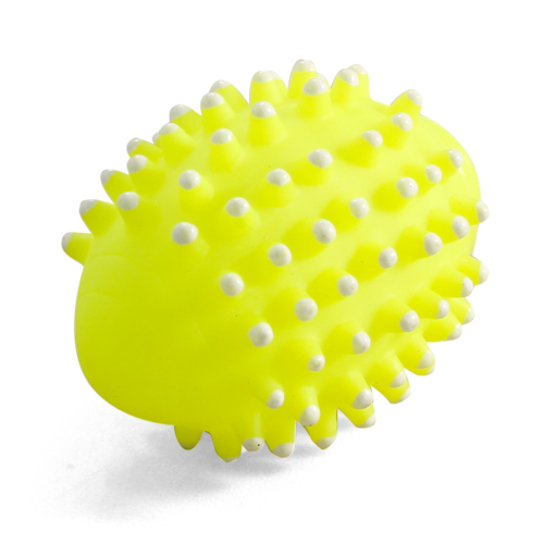 Игрушка для собак из винила - Мяч для регби с шипами 8,5см - 0
