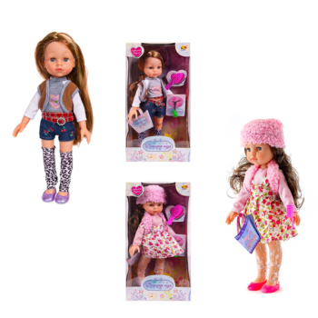 Кукла "Модница", 30 см, в наборе с аксессуарами, 3 вида в ассортименте