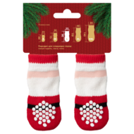 Носки для собак "Дед Мороз", размер L, серия NEW YEAR - 2