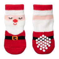 Носки для собак "Дед Мороз", размер L, серия NEW YEAR - 0