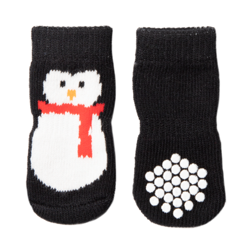 Носки для собак "Пингвин", размер L, серия NEW YEAR - 0