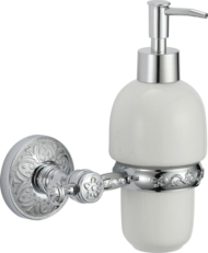 Дозатор для жидкого мыла с настенным держателем Savol 58а (S-005831A) - 0