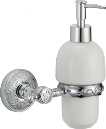 Дозатор для жидкого мыла с настенным держателем Savol 58а (S-005831A)