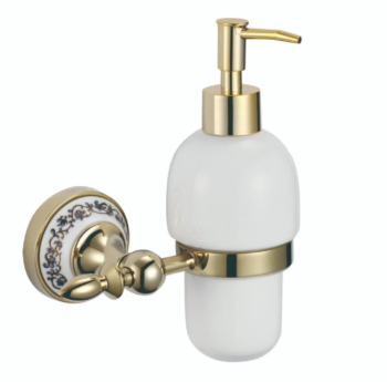Дозатор для жидкого мыла с настенным держателем Savol 68b (S-06831B)