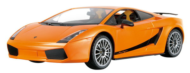 Машина р/у Lamborghini Superleggera 1:14, цвет оранжевый - 0