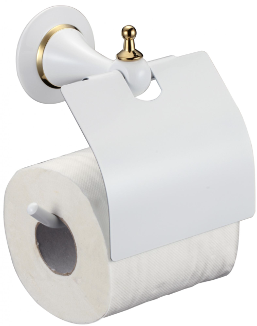 Держатель для туалетной бумаги с крышкой Savol (S-06951W) - 0