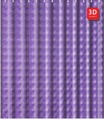 Шторка FASHUN, фиолетовый (A8751) 