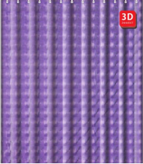 Шторка FASHUN, фиолетовый (A8751) - 0