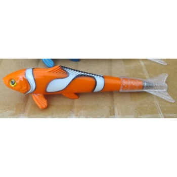 Ручка Рыбка клоун оранж