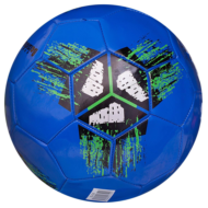Мяч футбольный Junfa 23см синий - 0