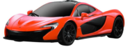 Машина р/у 1:24 McLaren P1, цвет оранжевый 40MHZ - 0