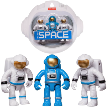 Игровой набор Junfa Фигурка космонавта 3 шт.