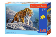 Пазл Castorland Тигр на скале 180 деталей - 0