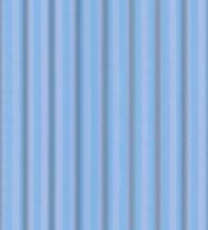 Шторка для ванны FASHUN синий в едва заметную вертикальную полоску (A8603) - 0