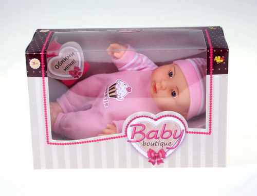 Кукла-пупс "Baby boutique", 22 см, светло-розовый костюмчик - 0