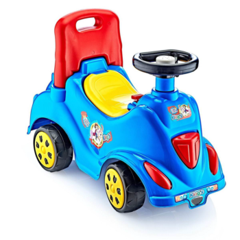 Каталка-машина GUCLU Cool Riders, с клаксоном, синяя