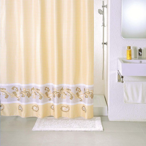 Штора для ванной комнаты Milardo Fresco, 180*200 см (SCMI013P) - 0
